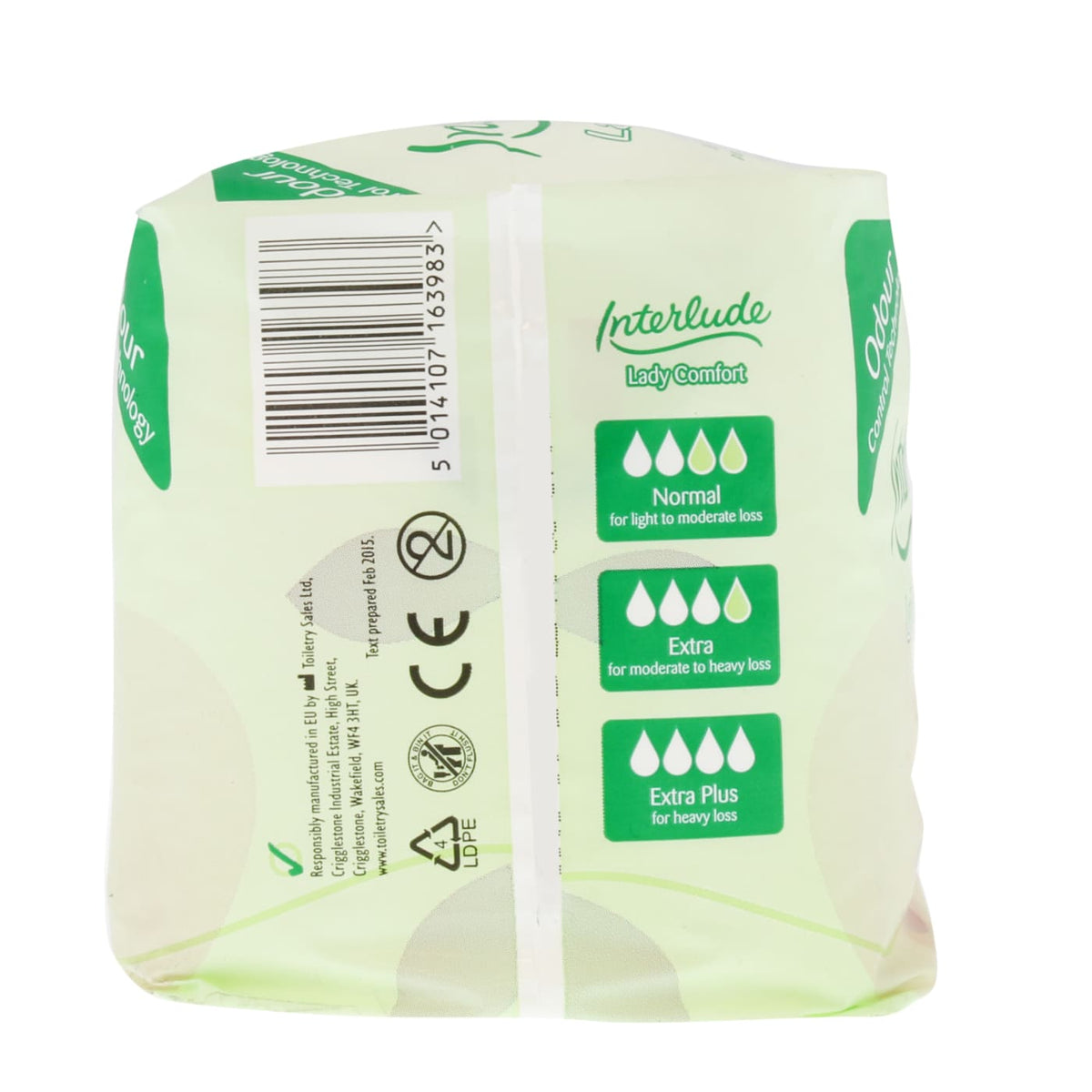 INTERLUDE Lady Comport Pads Norm 12pk