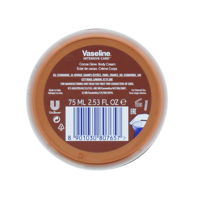 Vaseline Moist Cream Cocoa 75ml