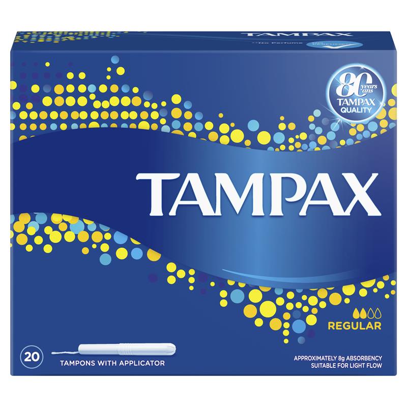 Tampax Regular 20s