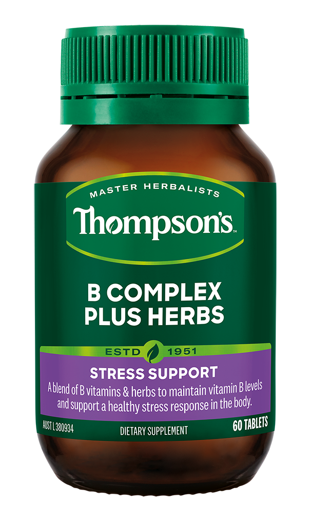 Thompson's B Complex Plus Herbs 60s