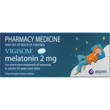 Vigisom Melatonin 2mg 30 Tablets OTC