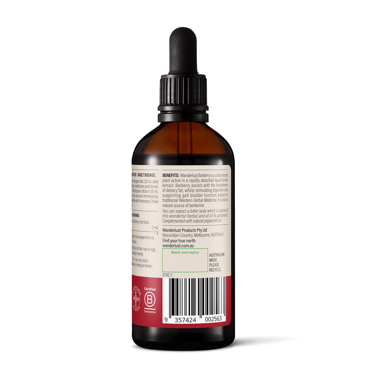 Wanderlust Barberry 90ml