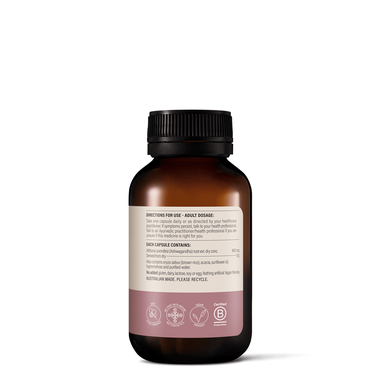 Wanderlust High Strength Ashwagandha Capsules 60s