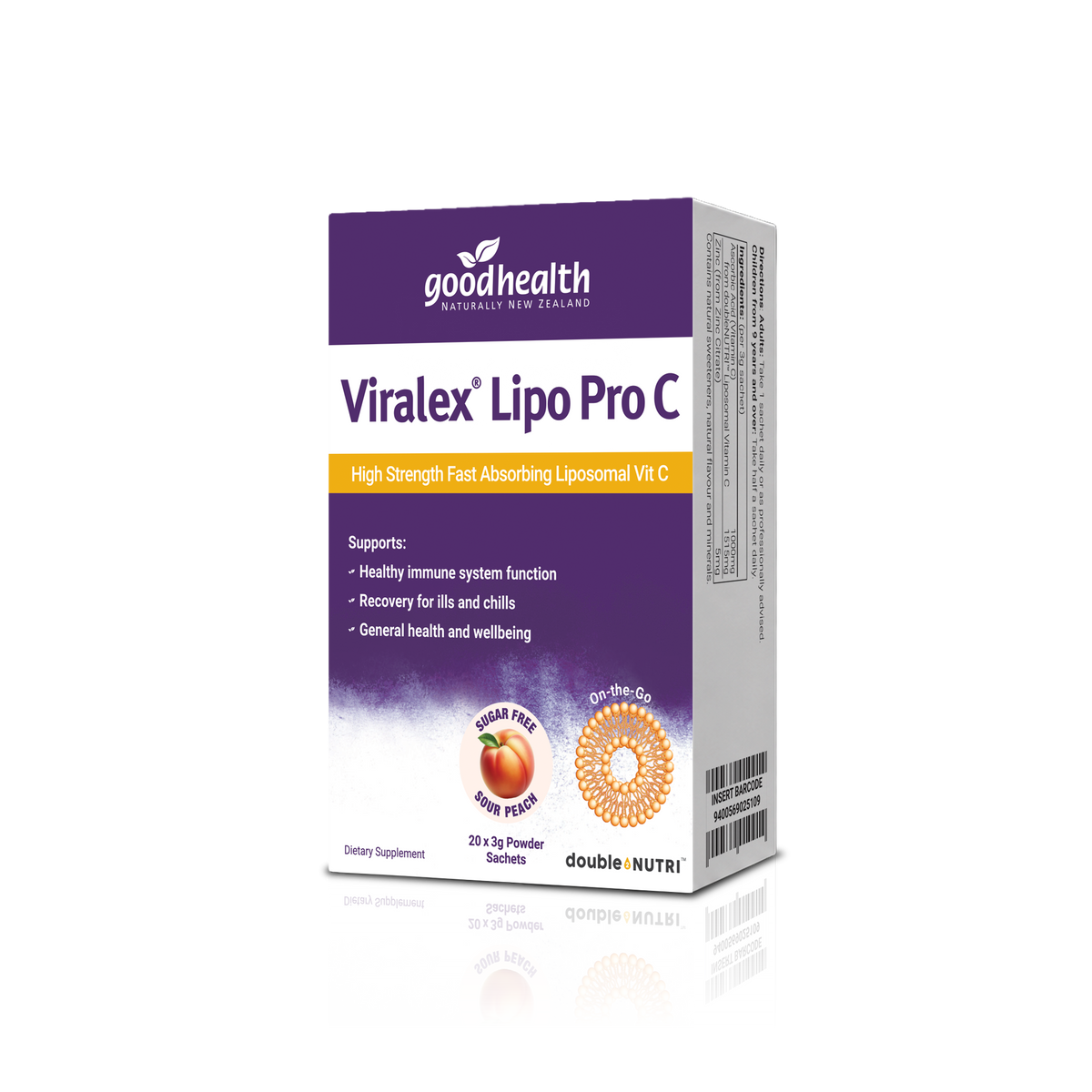 Good Health Viralex Lipo Pro C 3g 20Sachets