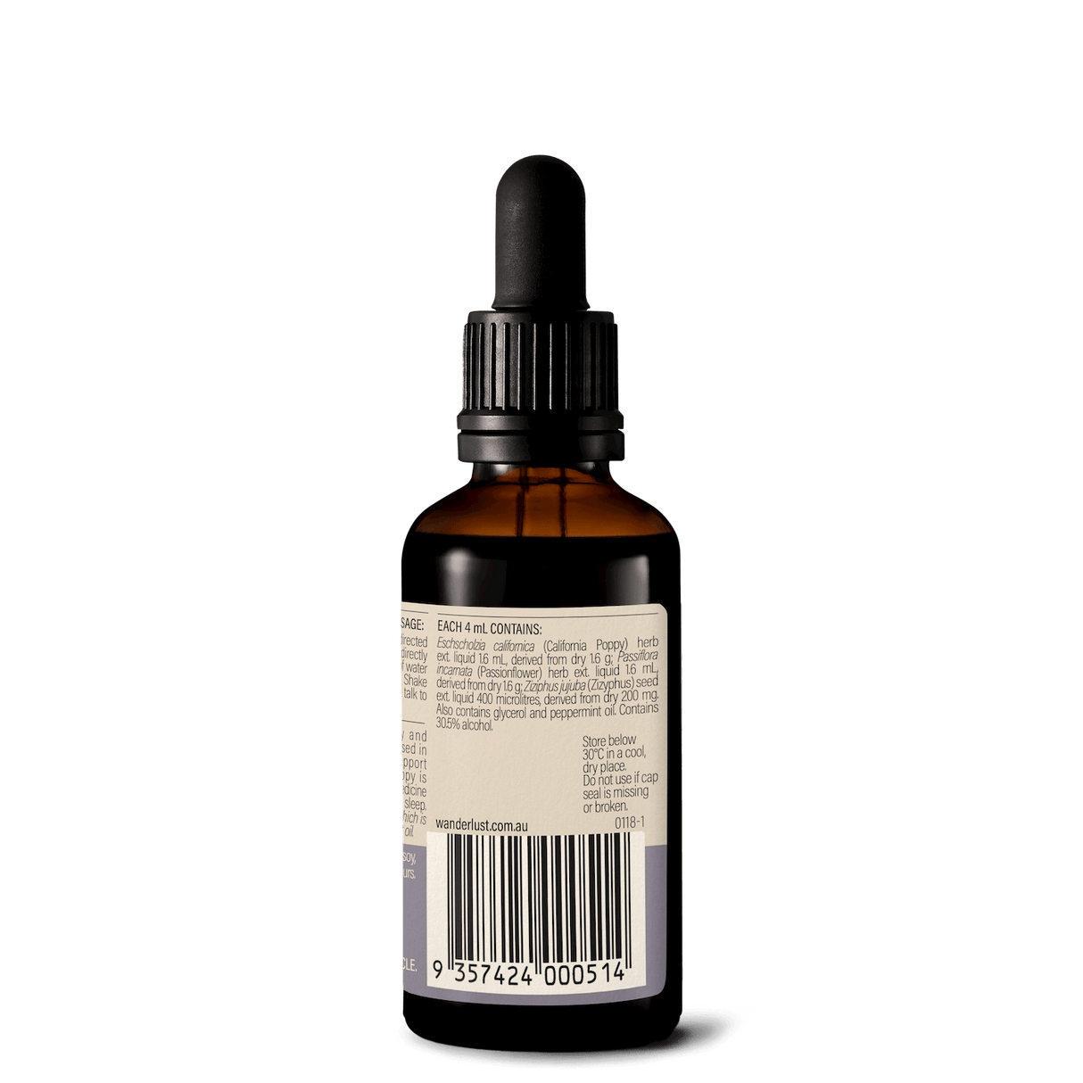 Wanderlust Sleep Botanicals Drops 50ml