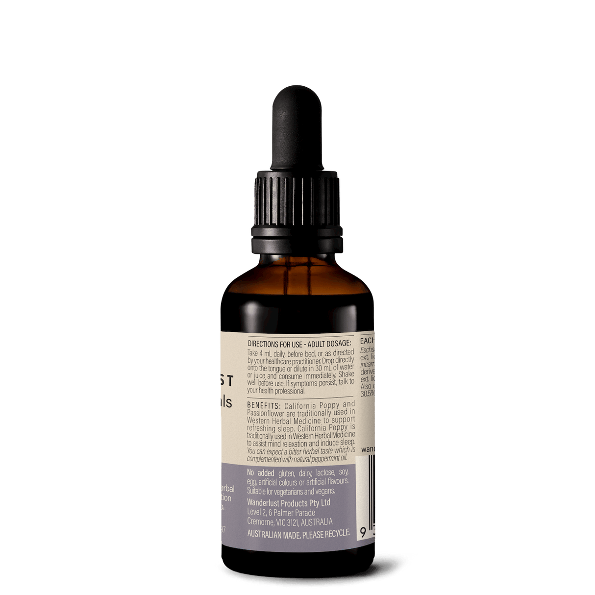 Wanderlust Sleep Botanicals Drops 50ml