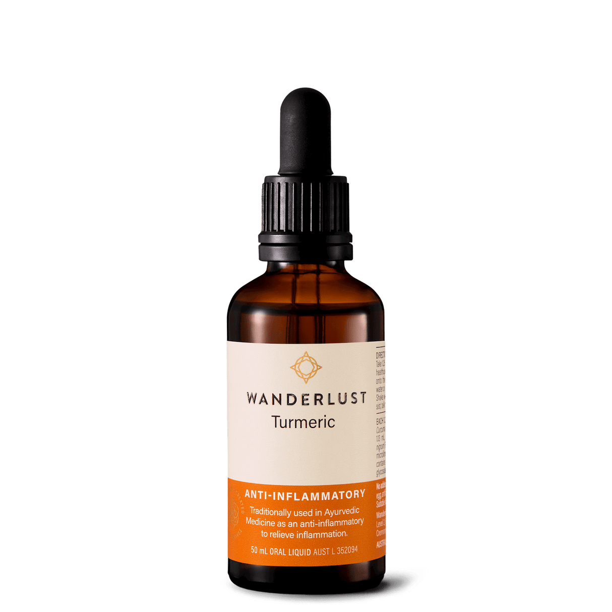 Wanderlust Turmeric Drops 50ml
