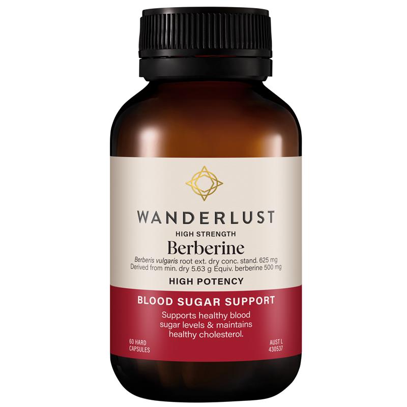 Wanderlust High Strength Berberine Caps 60s