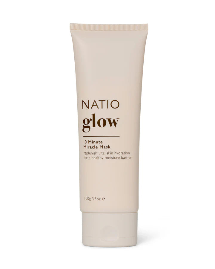 Natio Glow 10 Minute Miracle Mask 100g