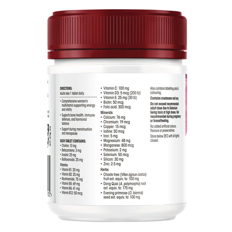 Red Seal Women's Multivitamin 100 Tablets