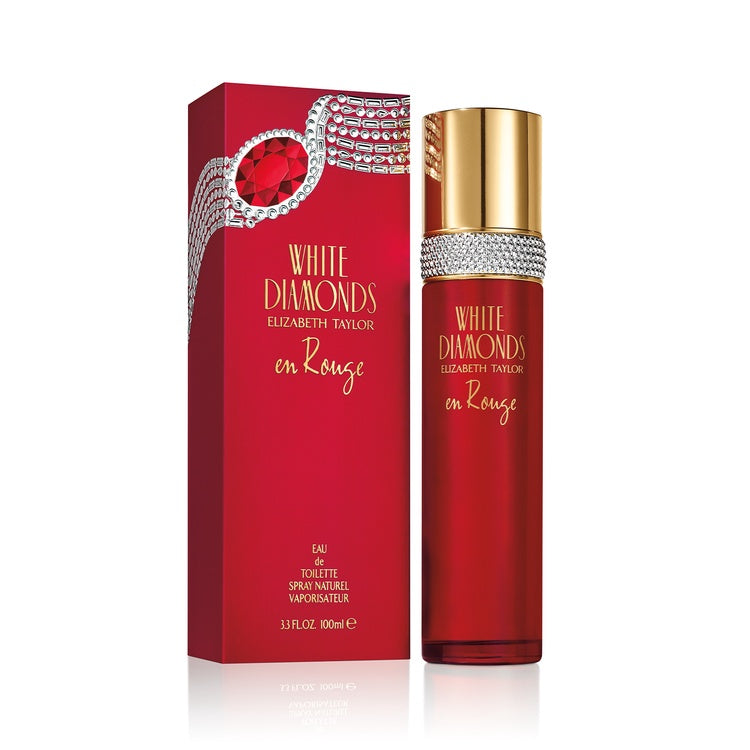 Elizabeth Taylor White Diamond En Rouge EDT 100ml
