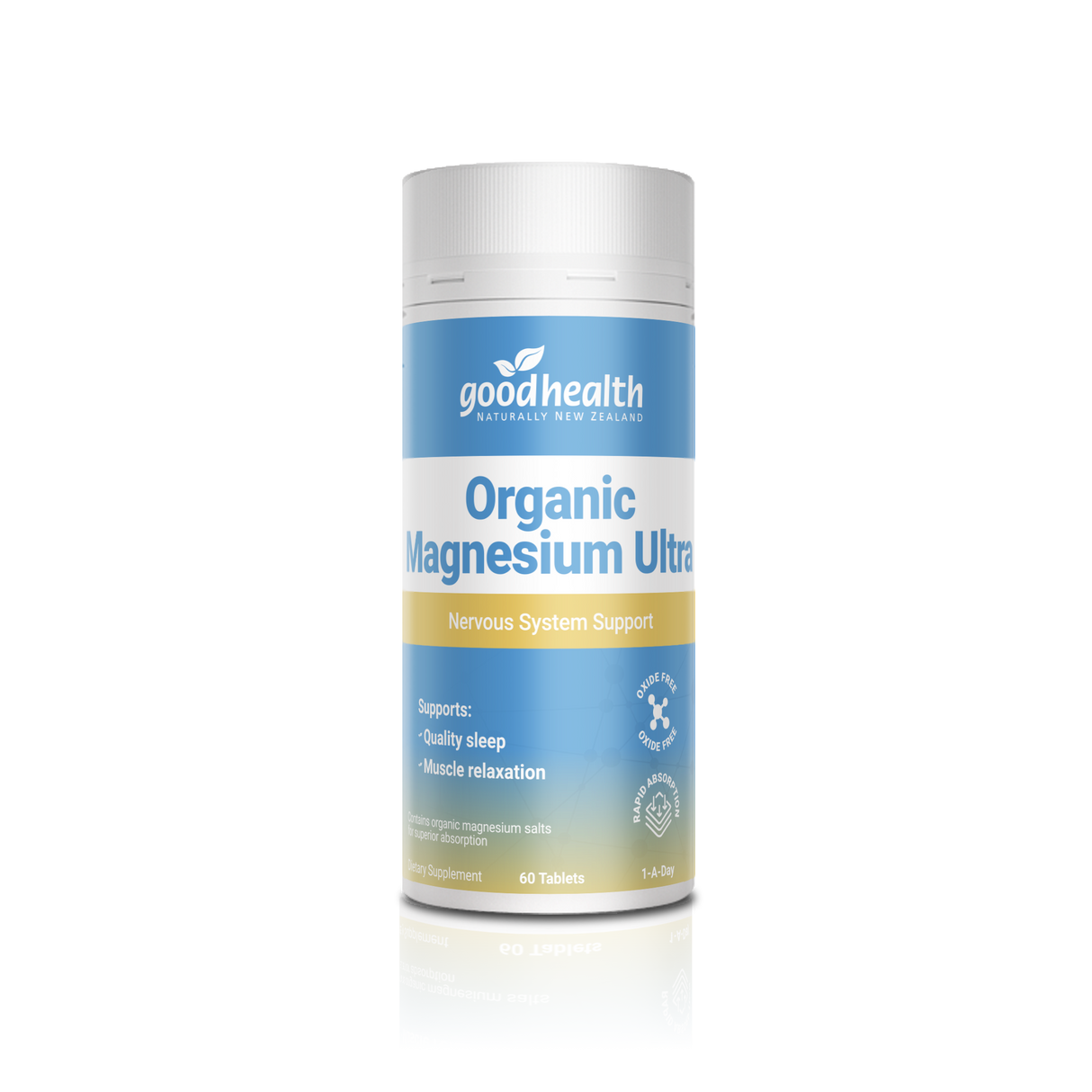 Good Health Organic Magnesium Ultra 60 Tablets