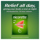 Nicorette Quit Smoking Nicotine 16 hour Invisipatch Step 1 25mg 7 Pack