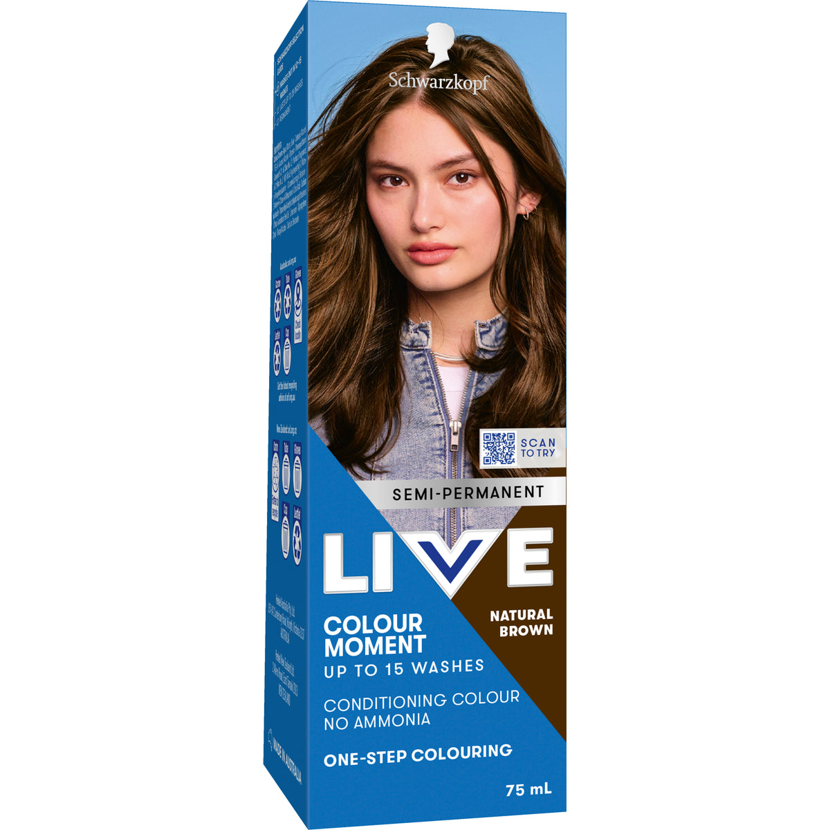 Schwarzkopf Live Color Baseline Natural Brown