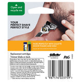 GILLETTE Fusion Proshield Cart 8pk