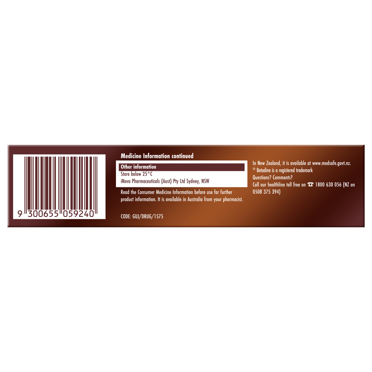 BETADINE Antiseptic Skin Cream Ointment 25g