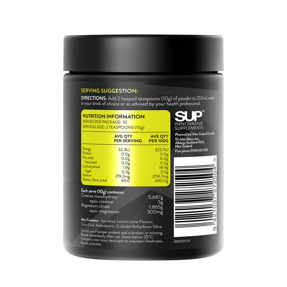 SUP Creatine + Magnesium 350g