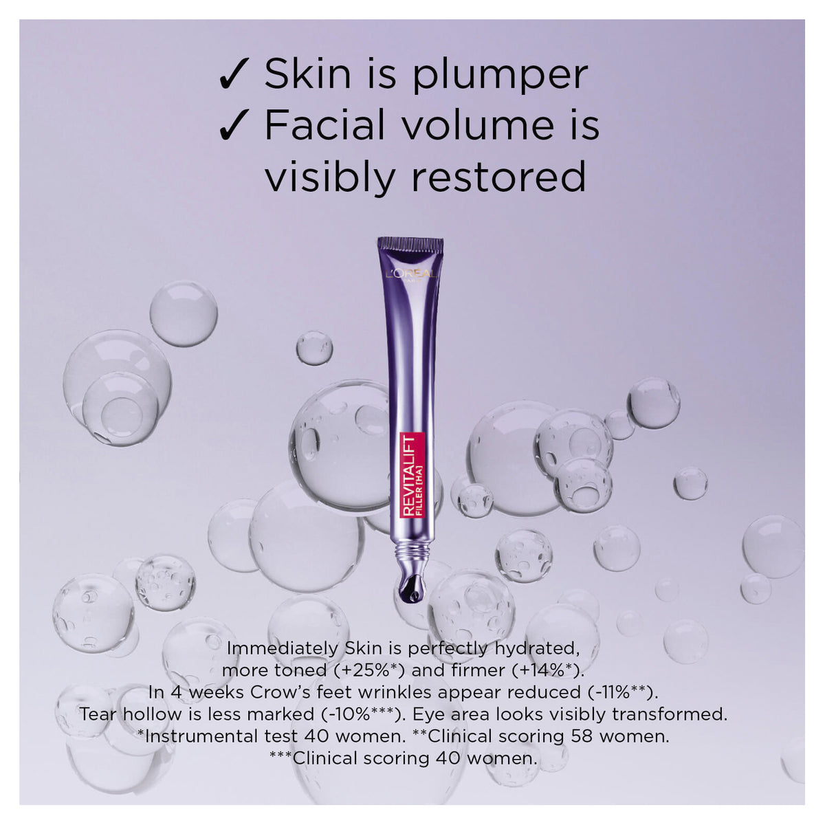 L'Oréal Paris Revitalift Filler Hyaluronic Acid Eye 15ml