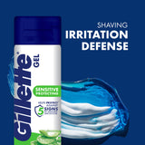 GILLETTE Sensitive Skin Shave Gel 195g