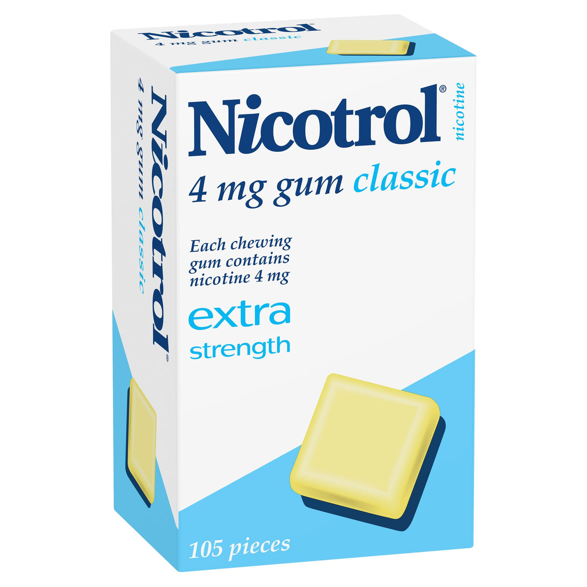 Nicotrol Gum Classic 4mg 105