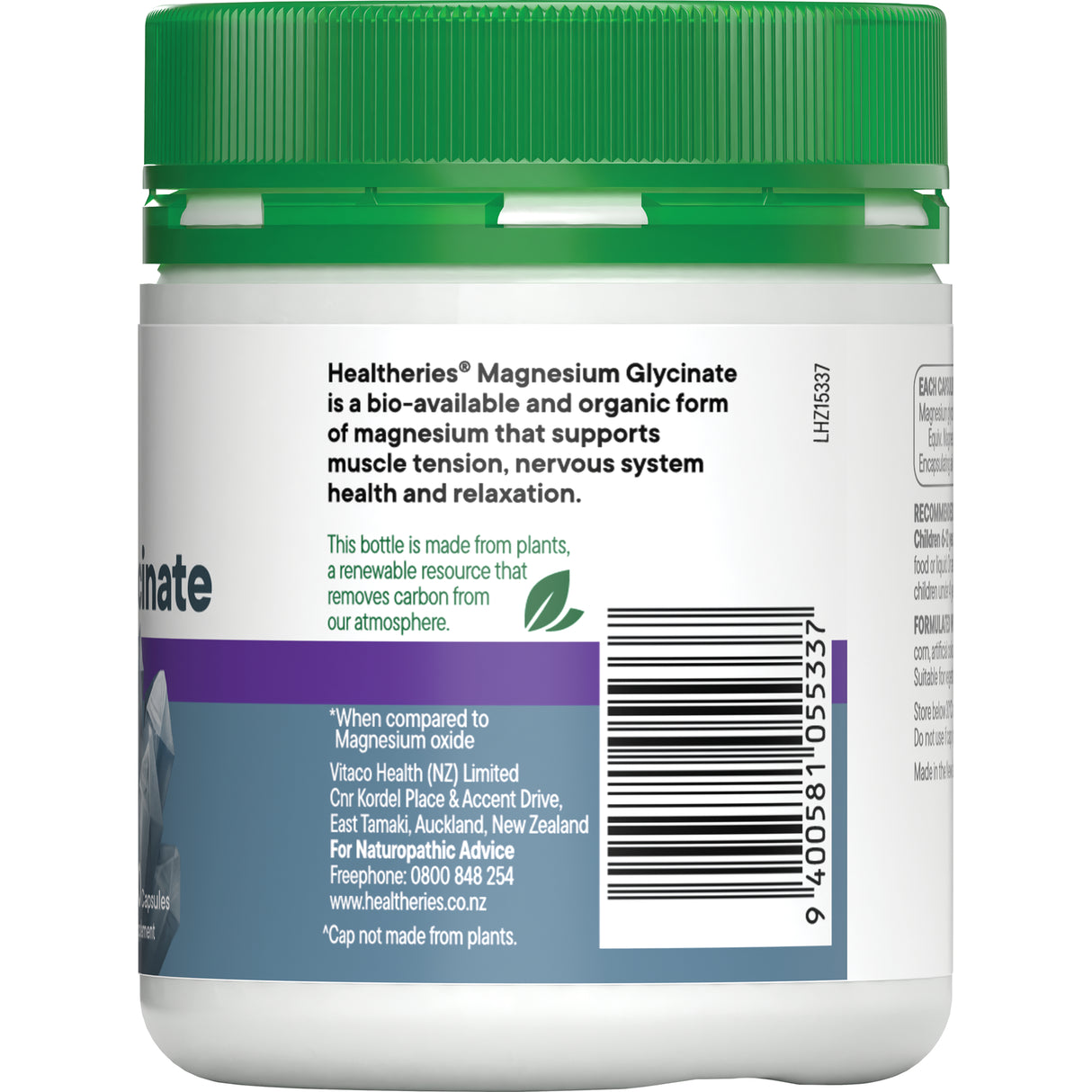 Healtheries Magnesium Glycinate Caps 100s