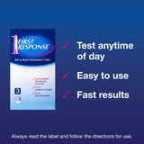 First Response Dip and Read Pregnancy Test 3 Pack
