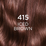 L'Oréal Paris Casting Crème Gloss Semi-Permanent Hair Colour - 415 Iced Chocolate(Ammonia Free)