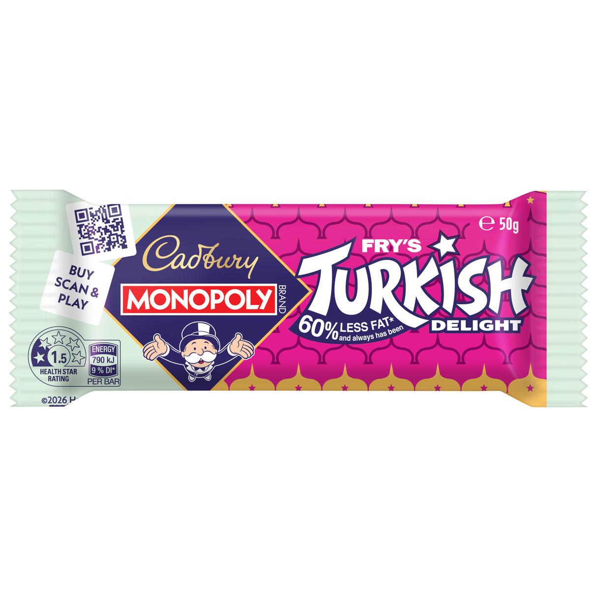 Cadbury Fry'S Turkish Delight 50g