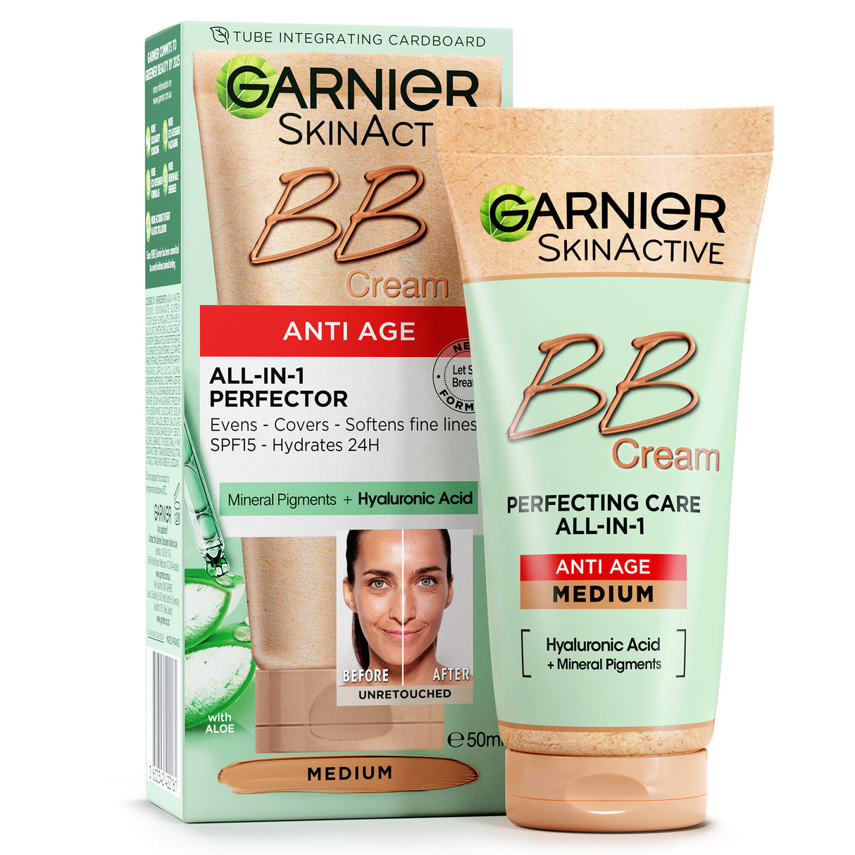 Garnier BB Cream All-In-One Perfector Anti-Age Medium SPF 15 50ml