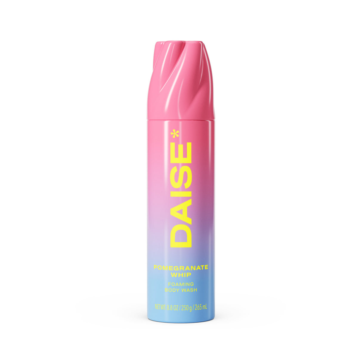 DAISE Foaming Body Wash in Pomegranate Whip, 8.8 oz/ 250 g / 265 mL