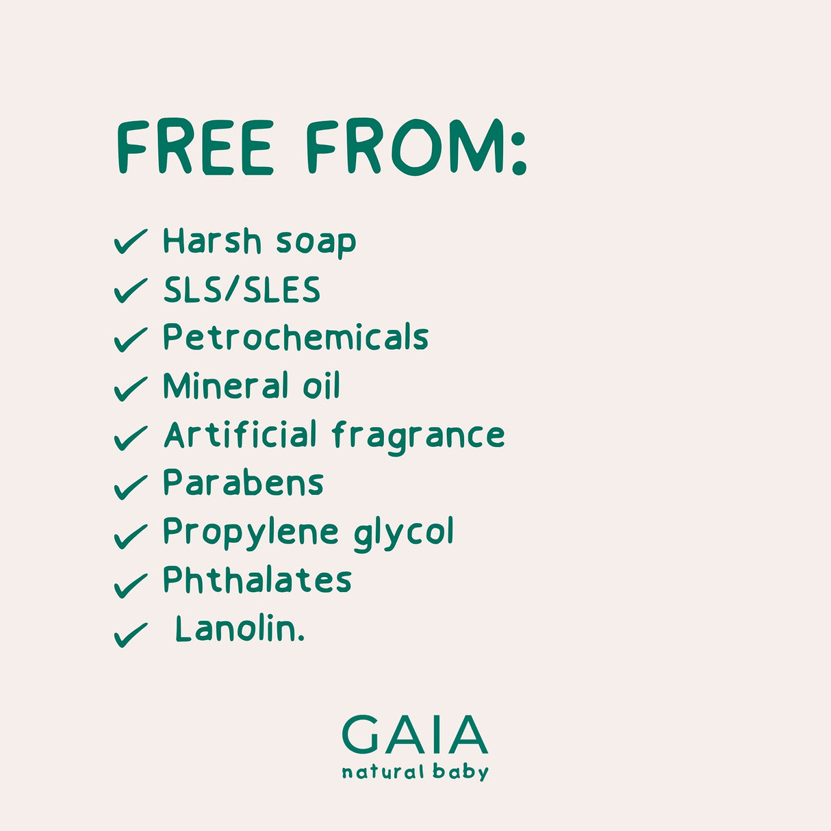 GAIA Baby Starter Kit 5x50ml