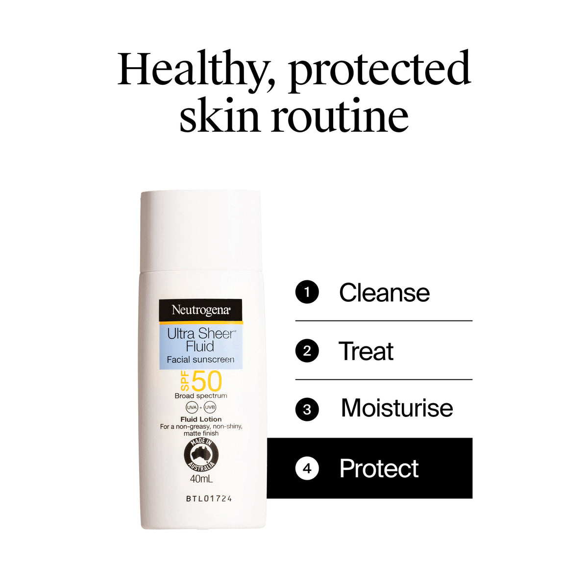 Neutrogena Ultra Sheer Face Fluid SPF 50 40 mL