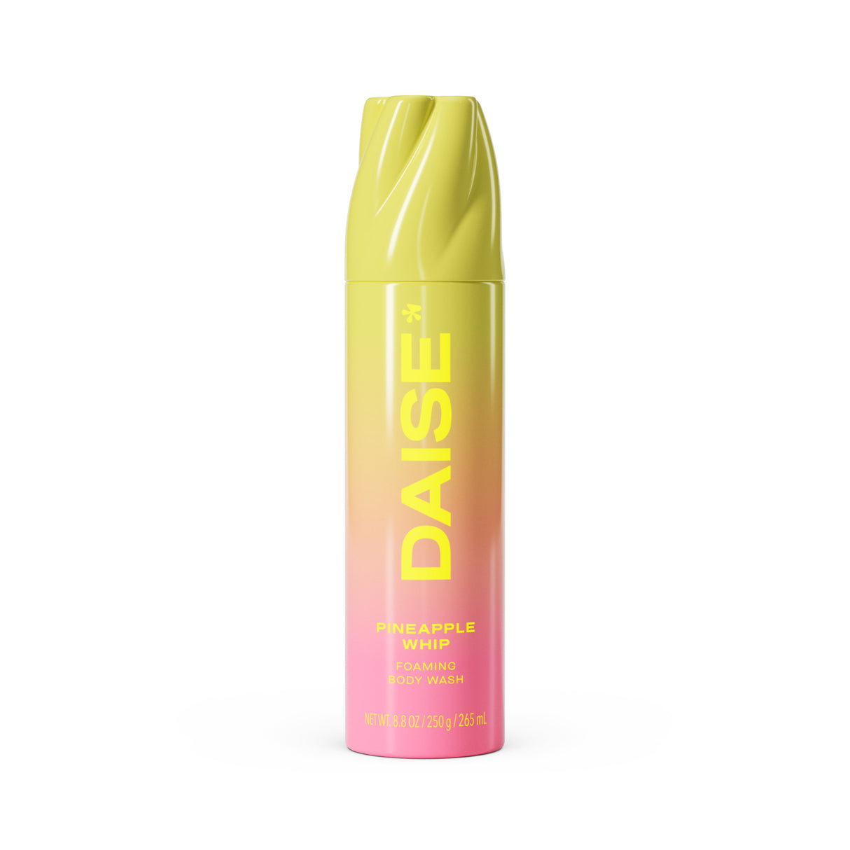 DAISE Foaming Body Wash in Pineapple Whip, 8.8 oz/ 250 g / 265 mL