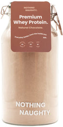 Nothing Naughty Whey Protein Jar Chocolate 1kg