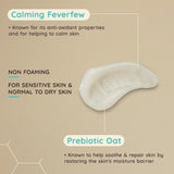 Aveeno Calm And Restore Nourishing Oat Cleanser 200ml