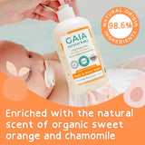 GAIA Natural Baby Bath & Body Wash 500ml