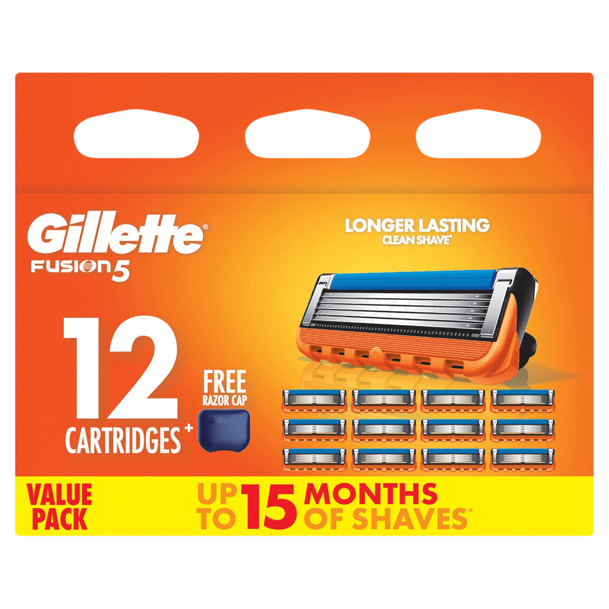 GILLETTE Fusion ACDC 12pk