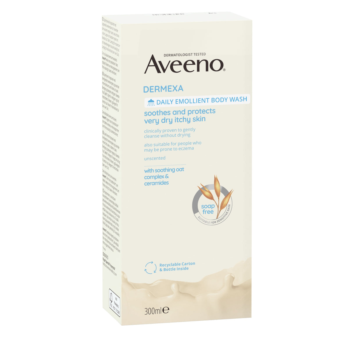 AVEENO Dermexa Emollient B/Wsh 300ml