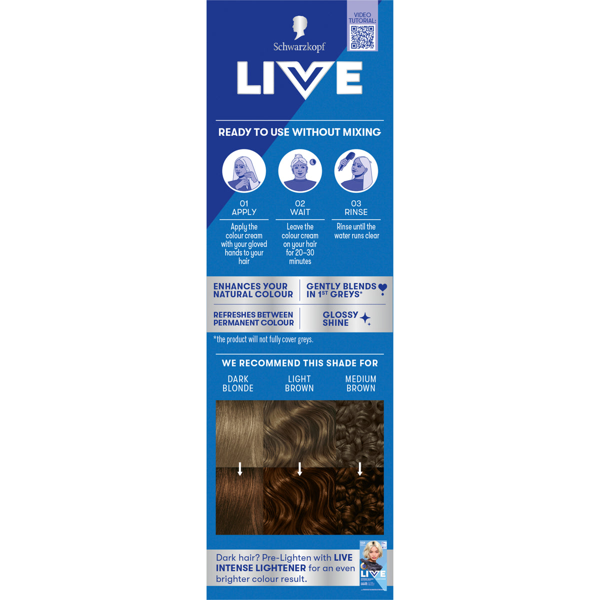 Schwarzkopf Live Color Baseline Natural Brown
