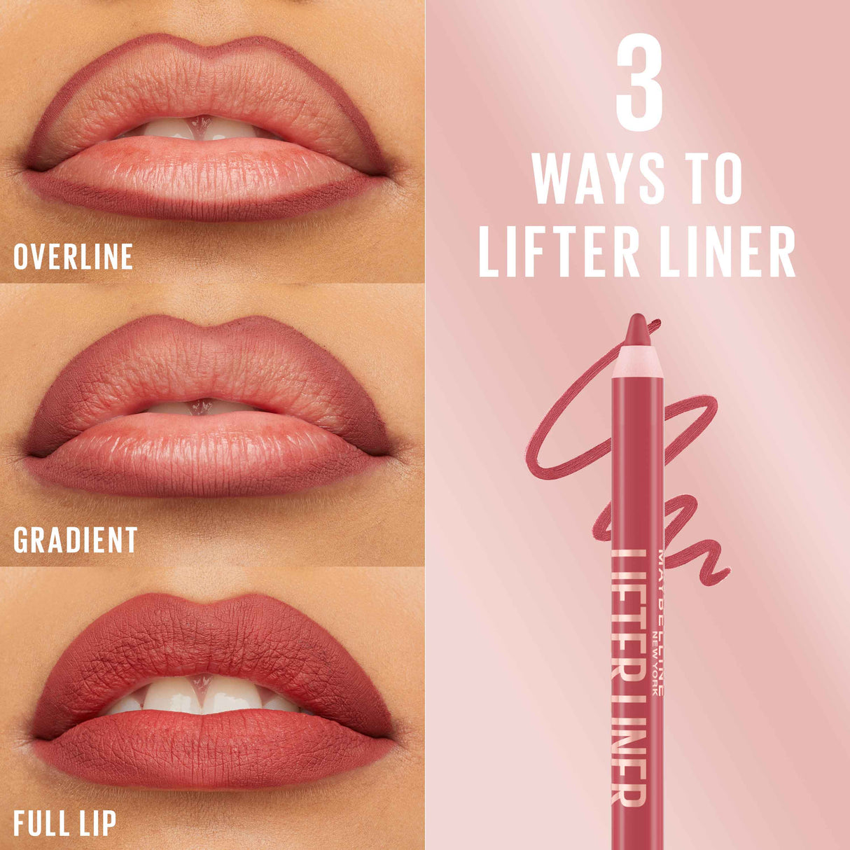 Maybelline Lifter Lip Liner - 1 Cross The Line