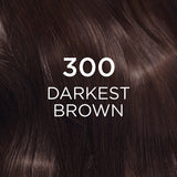 L'Oréal Paris Casting Crème Gloss Semi-Permanent Hair Colour - 300 Darkest Brown (Ammonia Free)