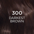 L'Oréal Paris Casting Crème Gloss Semi-Permanent Hair Colour - 300 Darkest Brown (Ammonia Free)