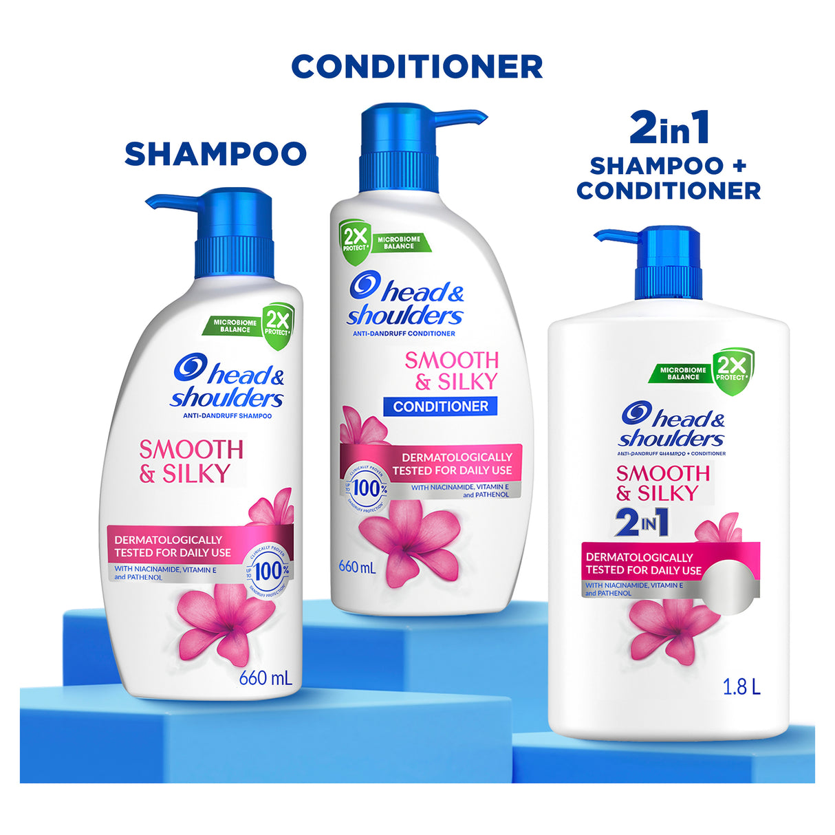 Head & Shoulders Smooth & Silky Conditioner 660ml