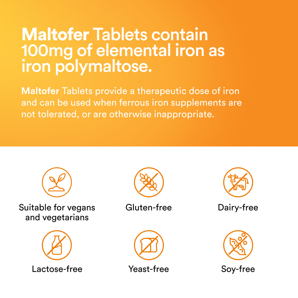 Maltofer Iron 370 mg 30 Tablets