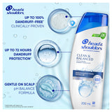 Head & Shoulders Clean & Balanced Shampoo 200ml