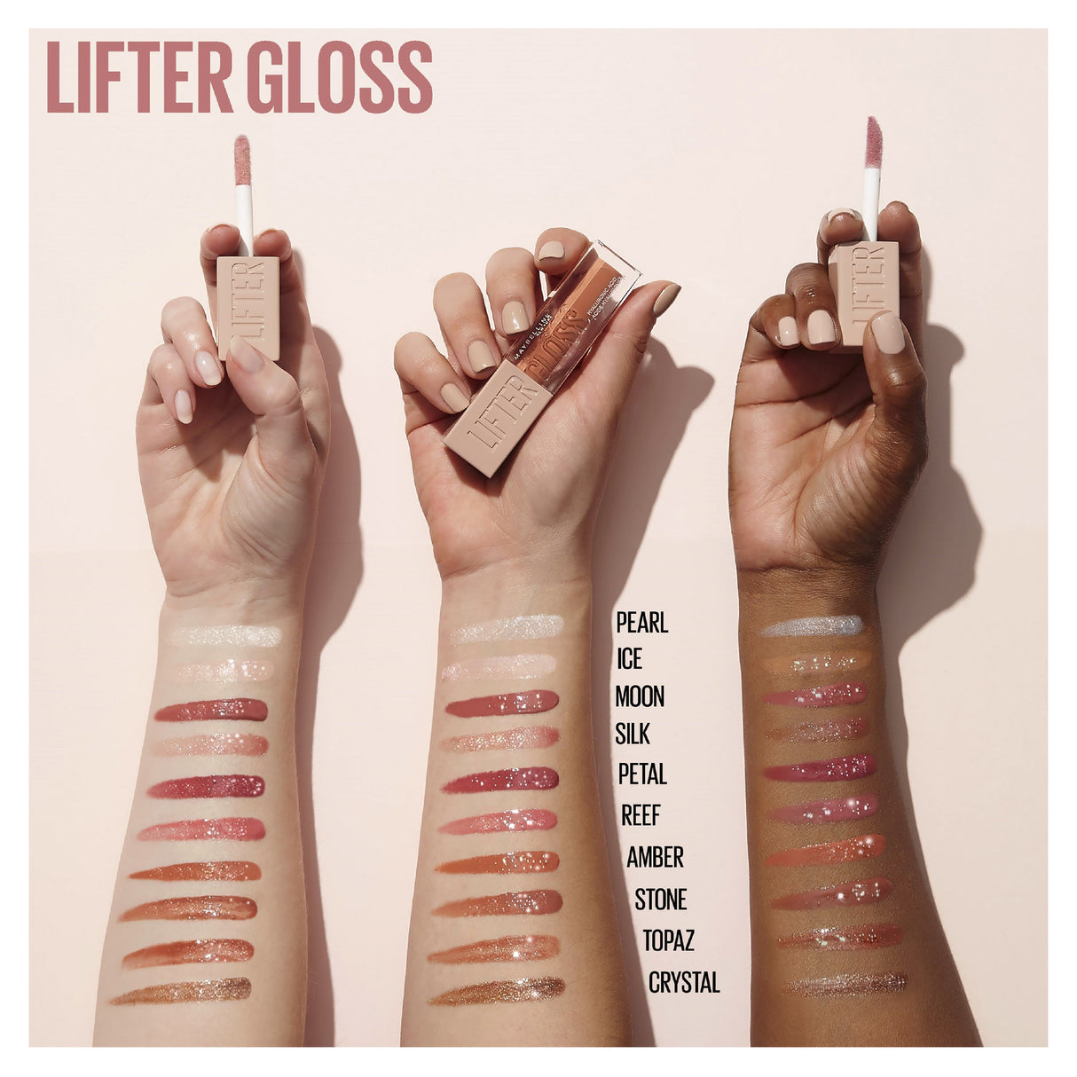 Maybelline Lifter Gloss Hydrating Lip Gloss - Reef