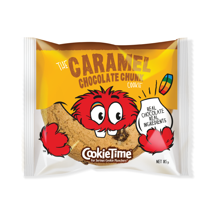 Cookie Time Caramel Chocolate Chunk 85g