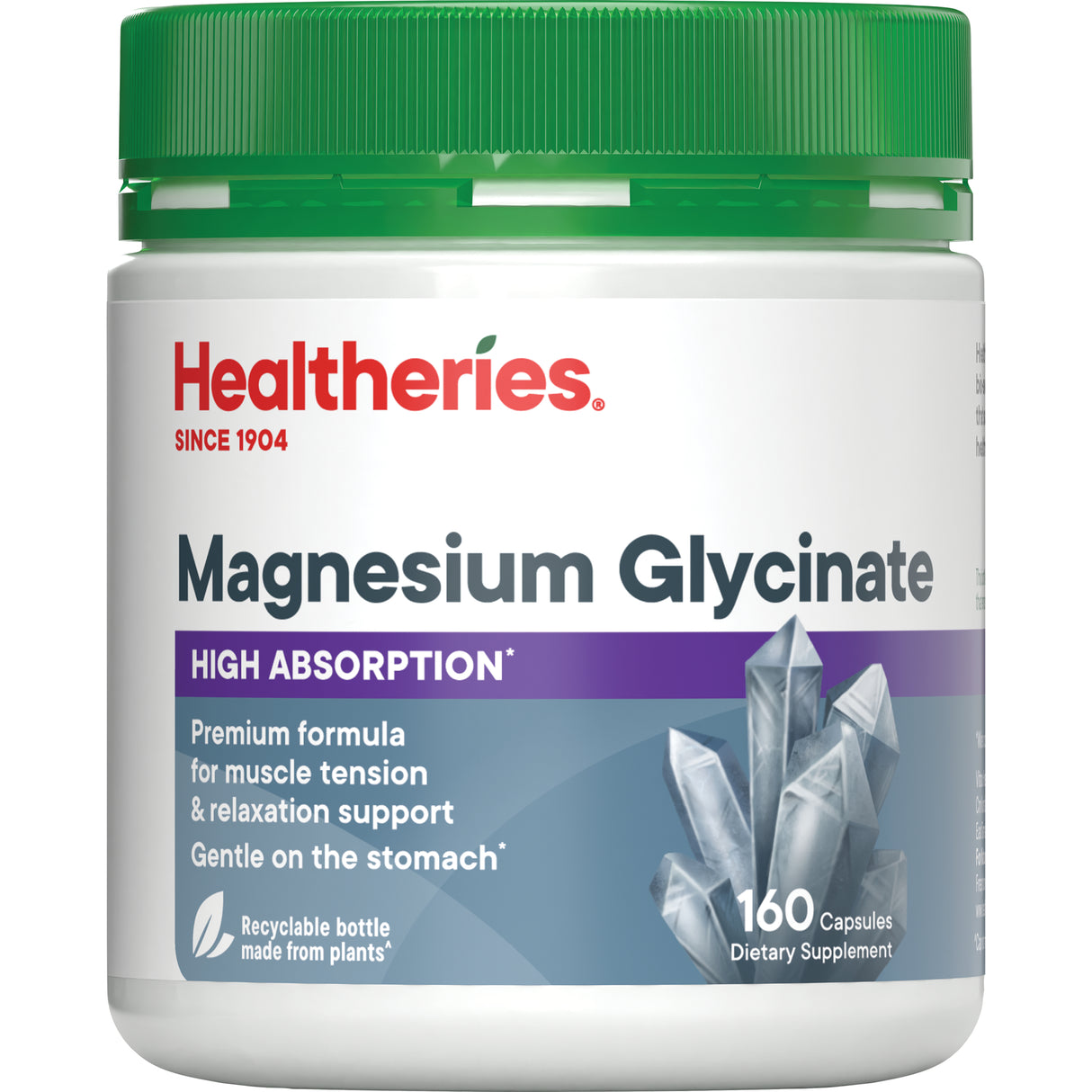 Healtheries Magnesium Glycinate Caps 160s