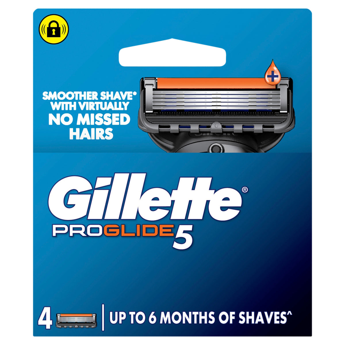 GILLETTE ProGlide Manual Cart. 4pk
