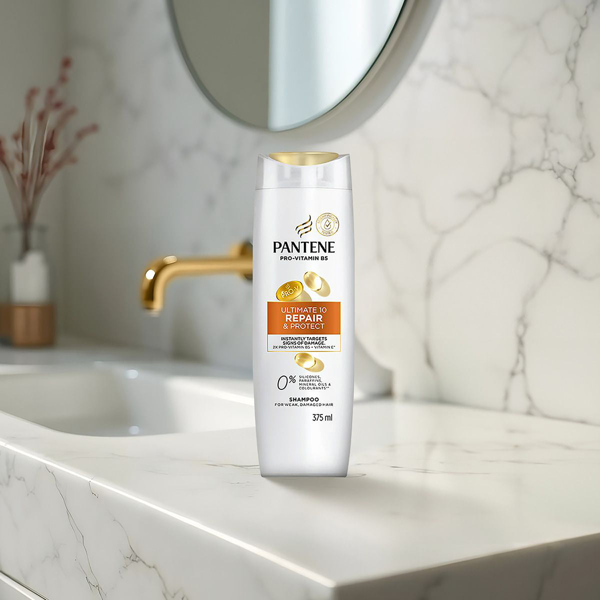 PANTENE Ultimate 10 R&P Shampoo 375ml